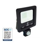 PROYECTOR LED ULTRA THIN SMD 10W IP66 LUZ FRÍA C/ SENSOR DE MOVIMIENTO - Imagen 2
