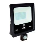PROYECTOR LED ULTRA THIN SMD 30W IP66 LUZ FRÍA C/ SENSOR DE MOVIMIENTO
