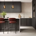 LÁMPARA COLGANTE MEGA 8W LUZ CÁLIDA NEGRA - Imagen 3