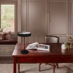 LÁMPARA DE MESA MAZE 8W LUZ CÁLIDA NEGRO - Imagen 2