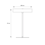 LÁMPARA DE MESA MAZE 8W LUZ CÁLIDA NEGRO - Imagen 3