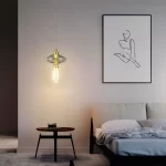 LÁMPARA COLGANTE SOPHIA OVAL 8W LUZ CÁLIDA ORO AHUMADO - Imagen 4