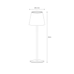 LÁMPARA PORTÁTIL PORTÁTIL 2,5W LUZ RGB Y CÁLIDA-NEUTRA-FRÍA IP54 NEGRA - Imagen 3