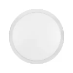 PLAFÓN COLGANTE O SOBREPUESTO SLIM 30W LUZ CÁLIDA IP20 40x4CM BLANCO - Imagen 4