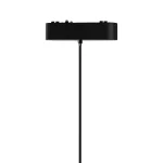 LÁMPARA COLGANTE LED STUDIO REDONDA PARA RIEL MAGNÉTICO 12W LUZ CÁLIDA NEGRA - Imagen 3