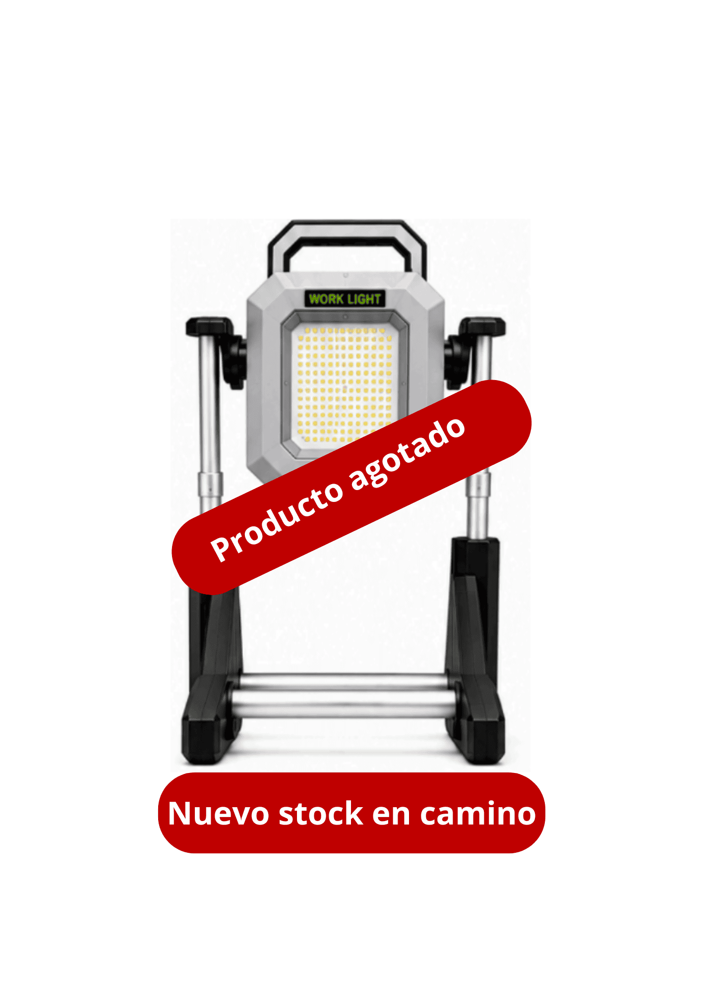 Productos agotada FOCO LED RECARGABLE 40W PLEGABLE USB-C - Imagen 1