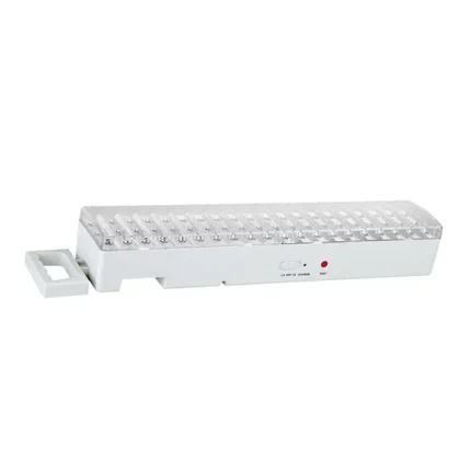 BARRA DE EMERGENCIA 60 LEDs RECARGABLE AUTONOMÍA 3-6 HRS.